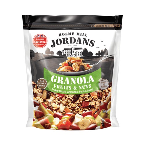 Granola Jordans Fruits & Nuts 400G Sartorih Seu empório online!
