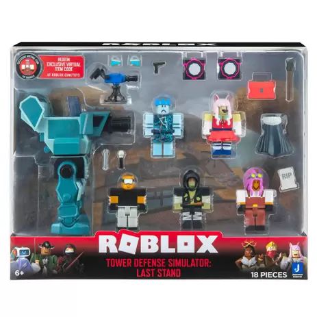 Bonecos Roblox Pack Golden 4 Figuras - Código Virtual Sunny