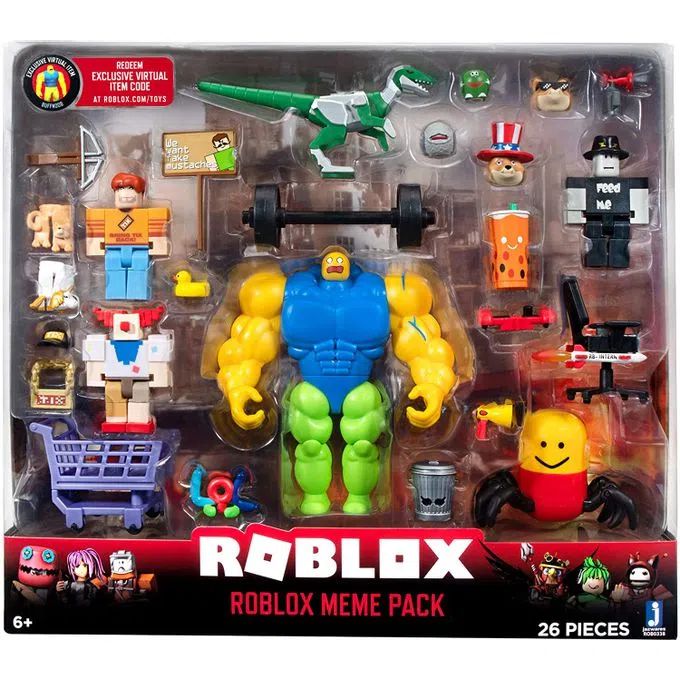 BONECO ROBLOX Conjunto Meme Pack - Sunny 2227 - TRENDS Brinquedos