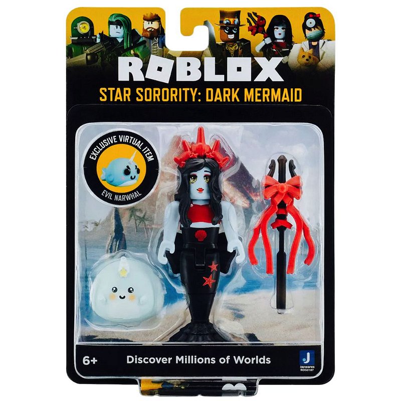 BONECO ROBLOX 2211-STAR SORORITY DARK MERMAID