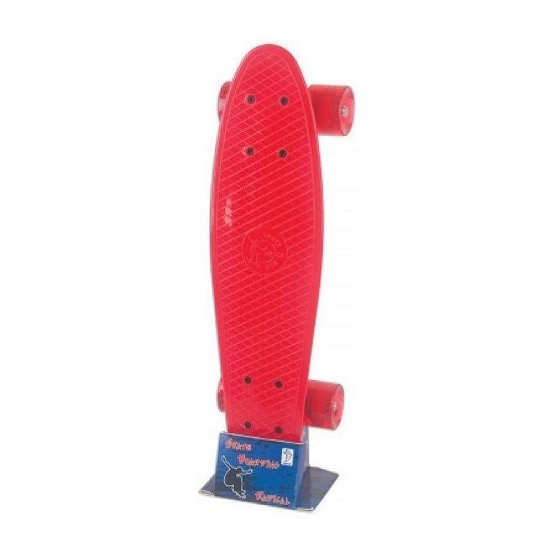 Skate Mini Cruiser Penny Até 60 Kilos Old School Vermelho TRENDS