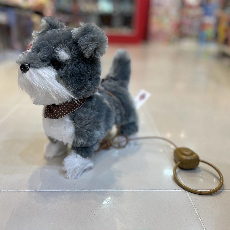 Cachorro Play Full Pets Branco - Passeio Divertido 37212 Toyng