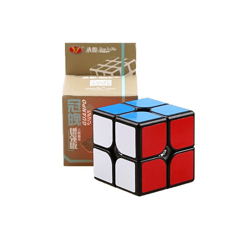 Kit Cubo Magico 2x2 + Cubo Mágico Piramide Profissional