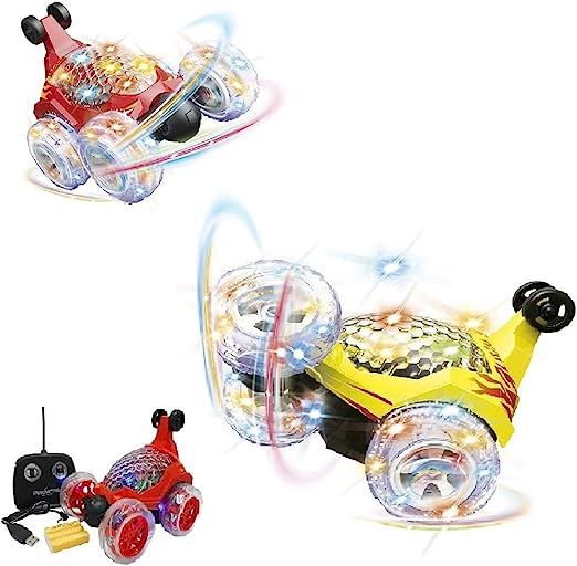 Carro Controle Remoto Crazy Gira 360 - DM Toys 5739 - TRENDS