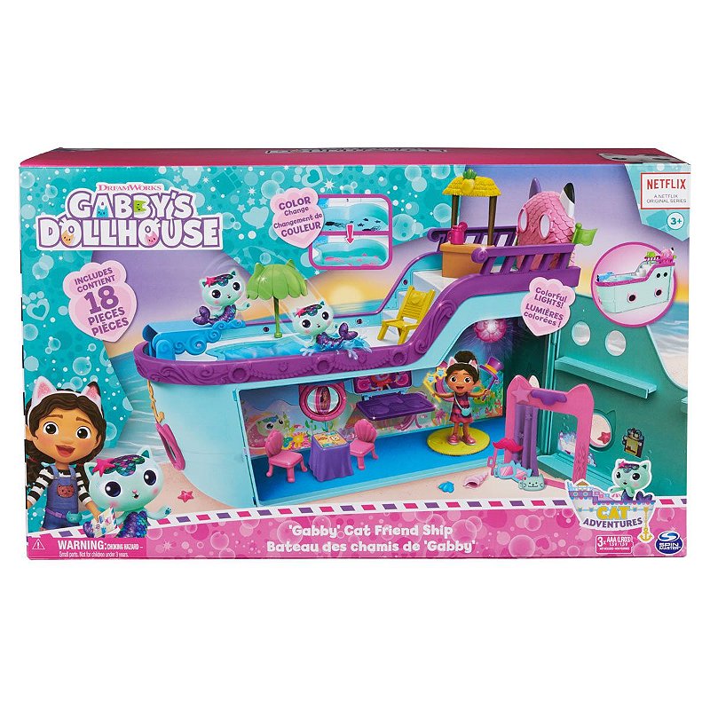 Casa Mágica da Gabby - Playset Cruzeiro da Gabby - Melhor Loja de ...