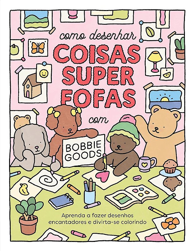 Livro De Colorir Bobbie Goods Como desenhar Melhor Loja de