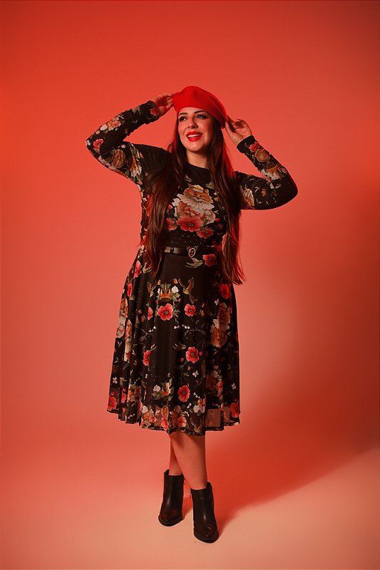 Vestido Raposa Majestade - Ada Mor