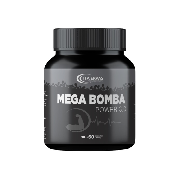 Novo Mega For Men Massa Muscular 500mg Itaervas em Promoção na Americanas