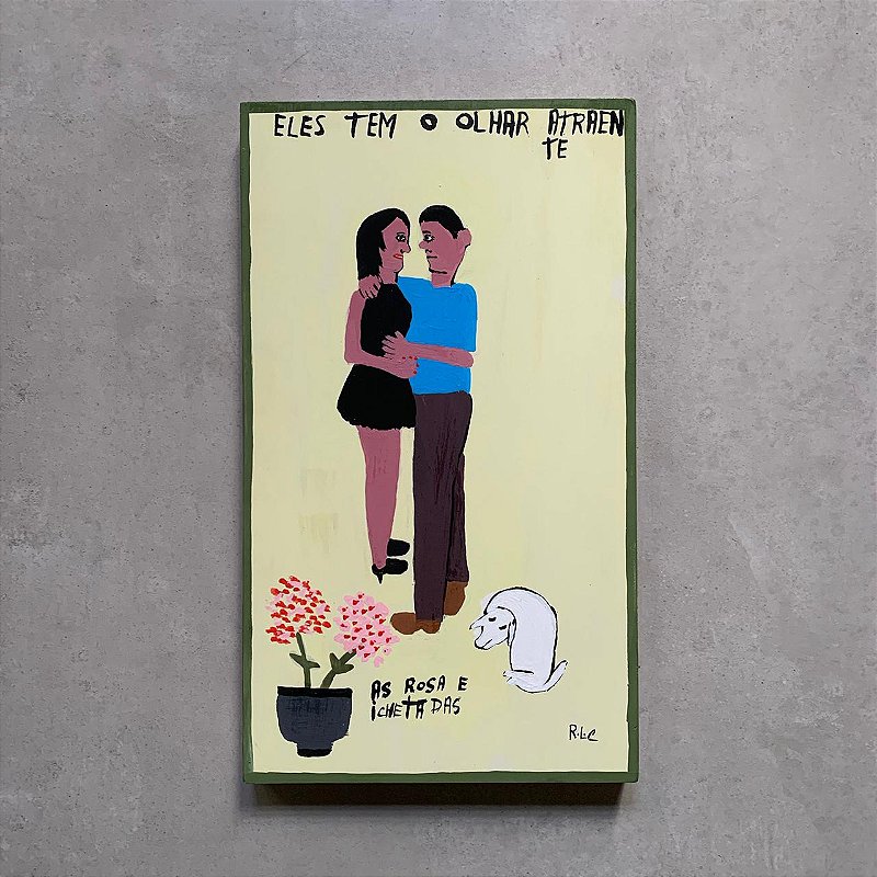オルガ・グレチナMelancholyR211/250 シルク版画 61×91cm Roxinha Lisboa - Acrilica sobre madeira - 34x20cm - Midlej Galeria