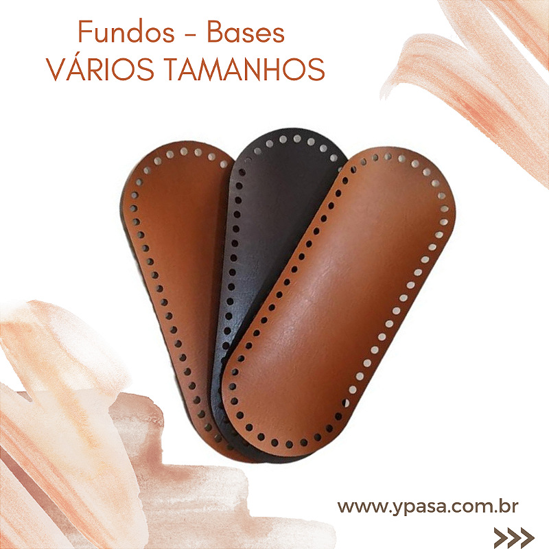 Fundos - Bases de Couro Sintético vários tamanhos
