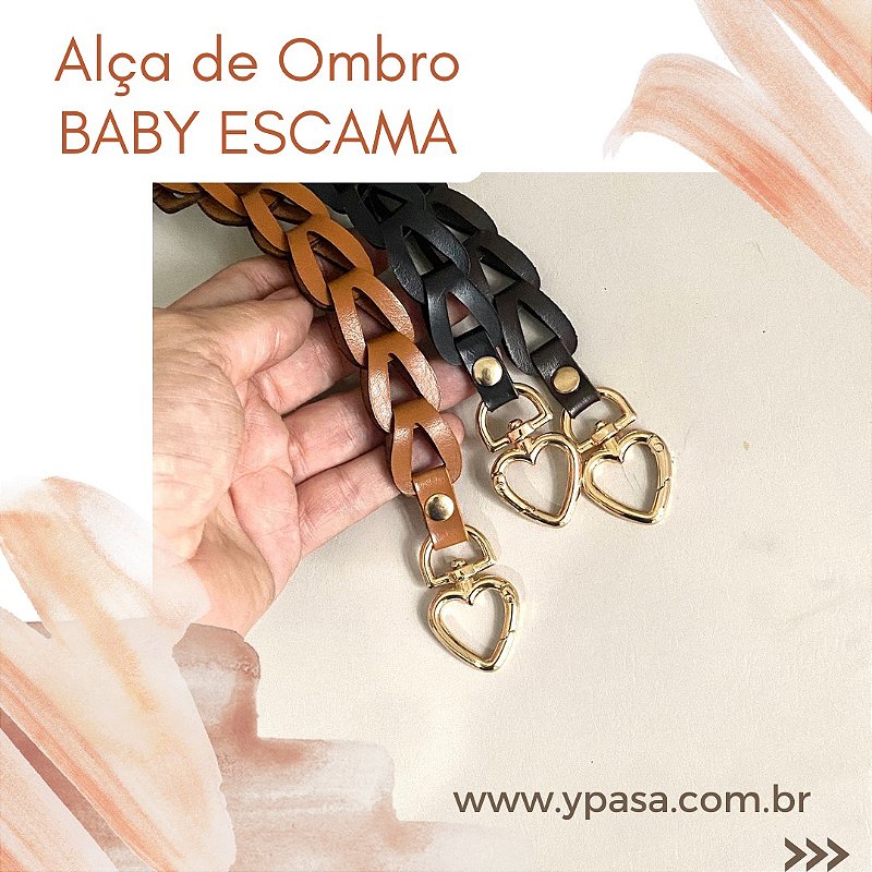 Alça Escama Baby - Ombro 70cm