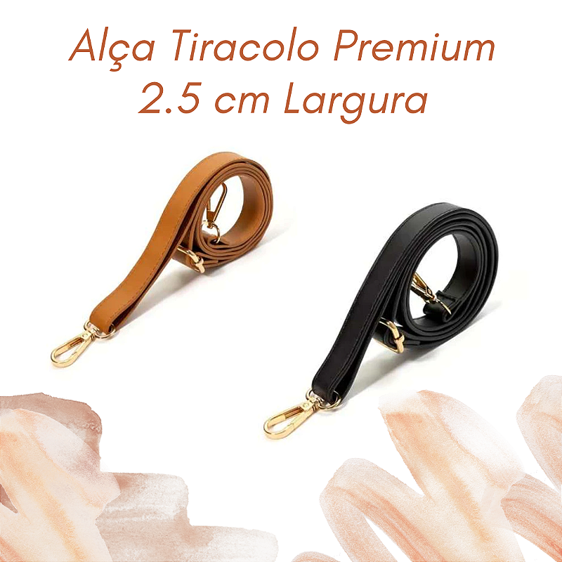 Alça Tiracolo Premium 2.5 CM Largura