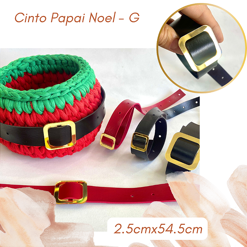 Cinto de Natal - Papai Noel (G)