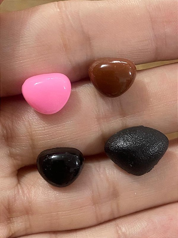 Focinho, nariz para bonecos e Amigurumis