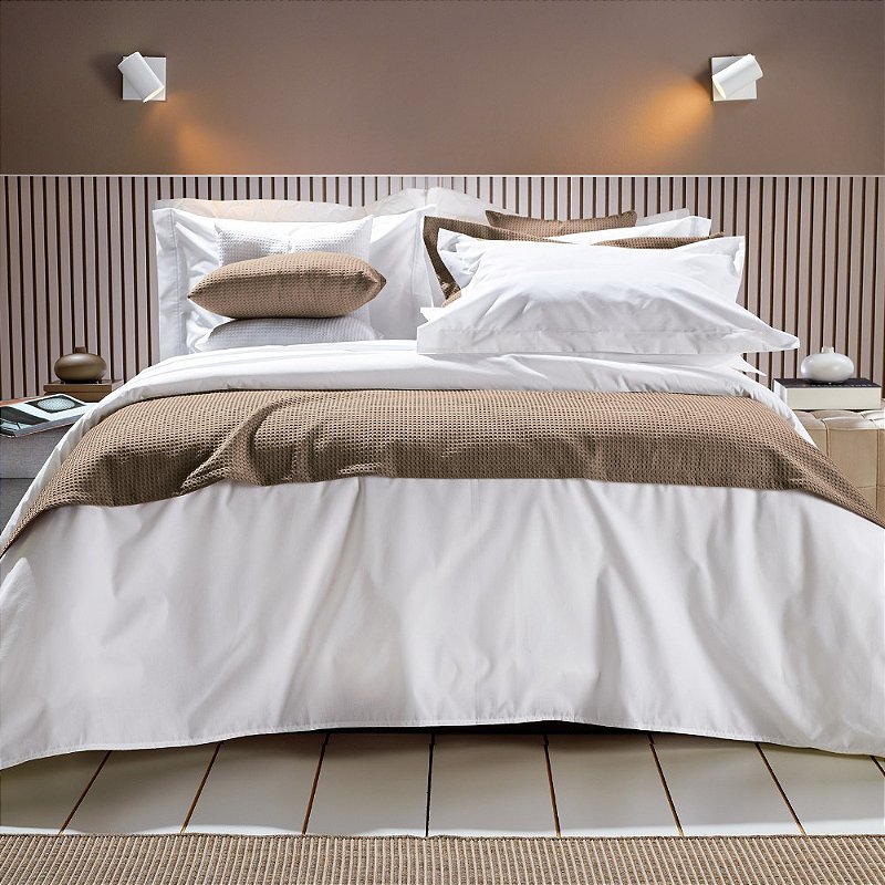 KING QUEEN 枕カバー Capa de Edredom Queen Madri Teka - Roupa de Cama, Banho e