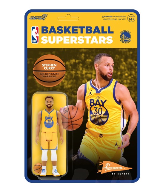 NBA フィギュア STEPHEN CURRY ウォリアーズ １体 未開封品 BONECO 
