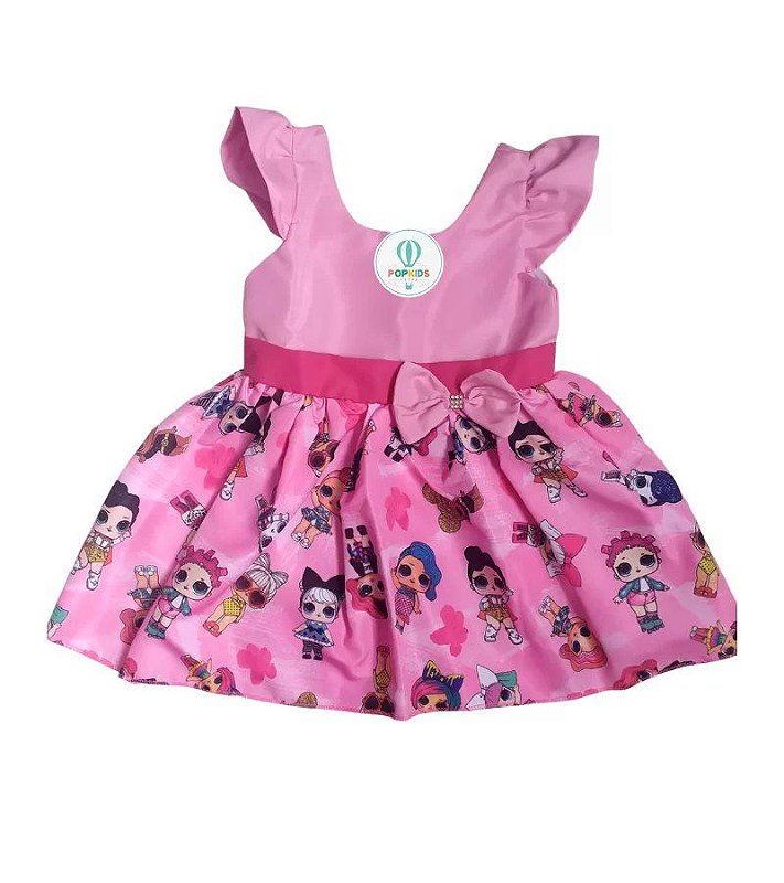 Vestido Temático Moana Bebê E 1 ano - PopKids Store Moda Infantil