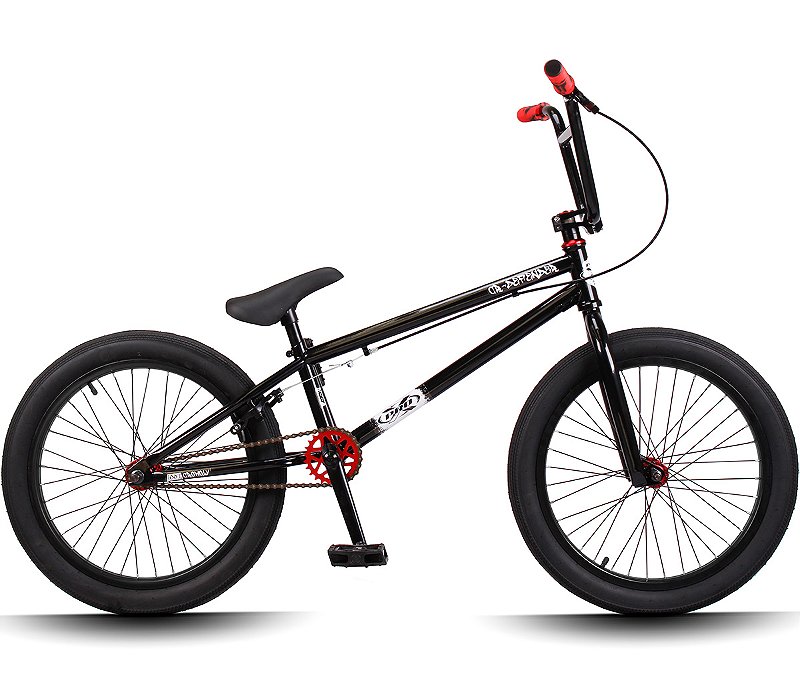 Bicicleta Bmx CR-Defender 100% Cromoly Pedivela 3 Peças Central