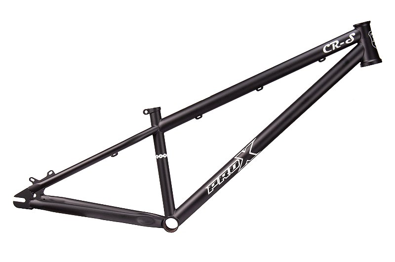 Quadro CR-S Cromoly Aro 26 Dirt Jump Street - Preto Fosco - Pro-X