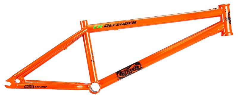 QUADRO PROX DEFENDER LARANJA METÁLICO CR-MO - 2024 - Pro-X Bikes