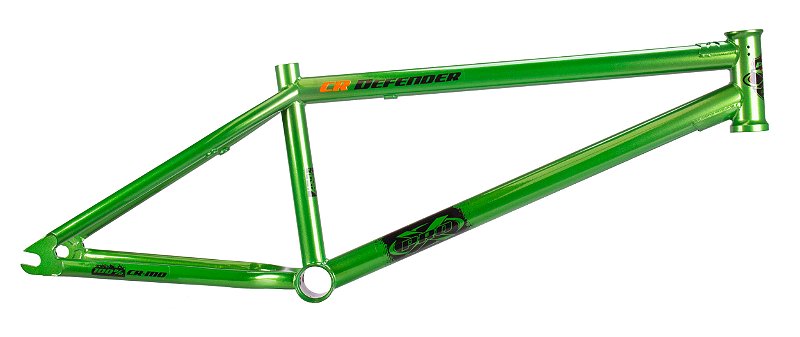 QUADRO PROX DEFENDER VERDE METÁLICO CR-MO - 2024 - Pro-X Bikes