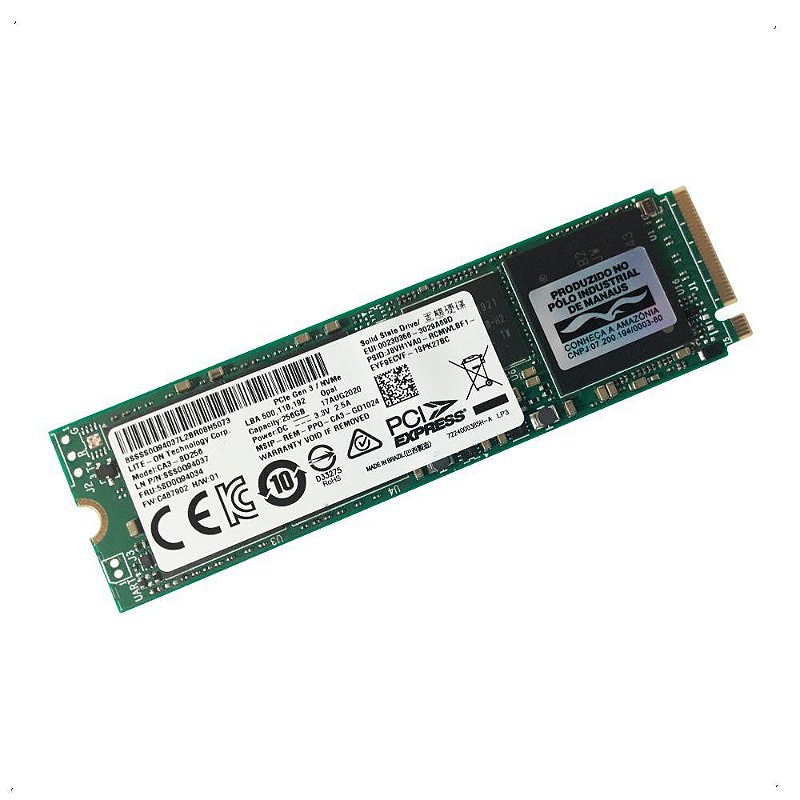 HD SSD M.2 PCIe 256GB LITE-ONE CA3-8D256 NVME P/NSSS0Q94 - GPJ