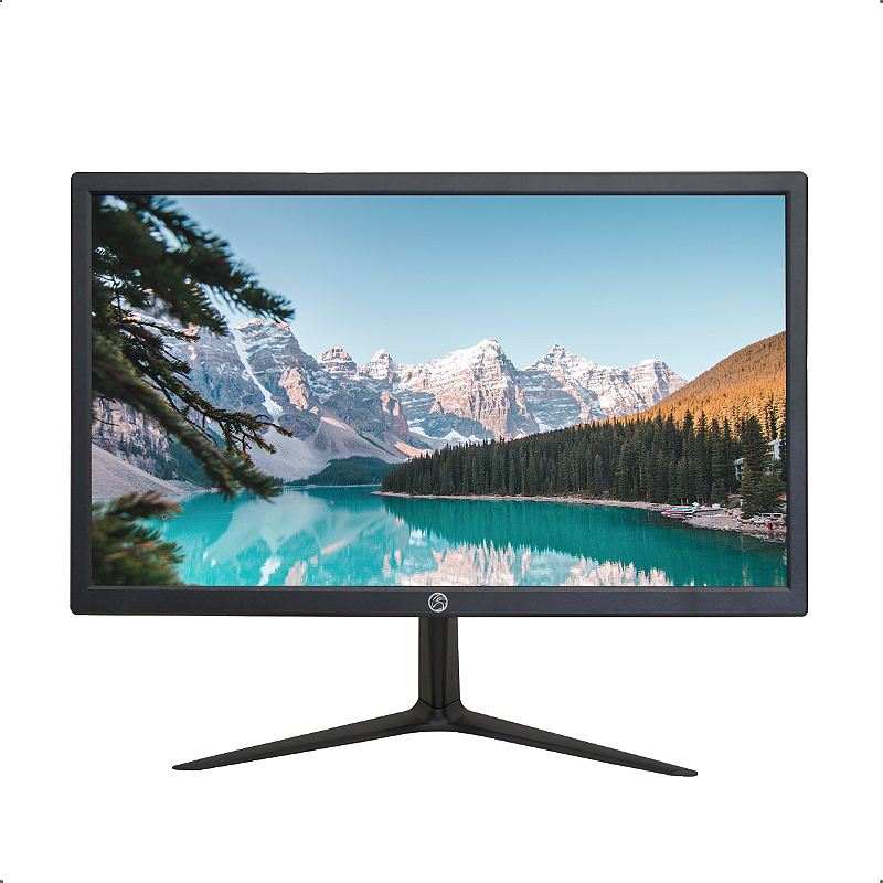 MONITOR LED 20 BRAZIL PC CORP 20WV 75Hz ANTIRREFLEXO PRETO BASE V META ...