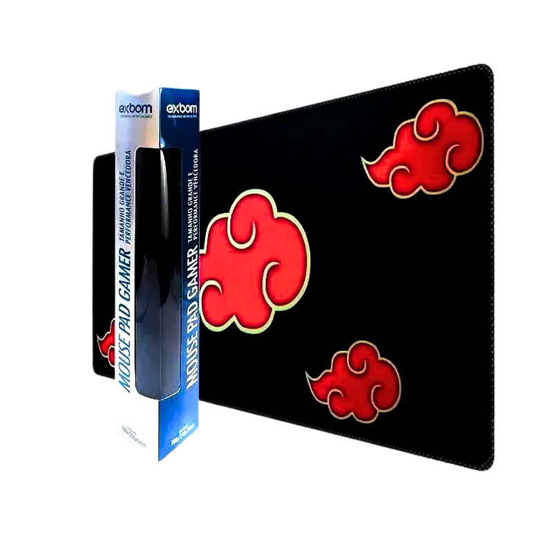 MOUSE PAD GAMER EXBOM MP-7035C37 AKATSUKI 03857(700x350x3mm) BOX