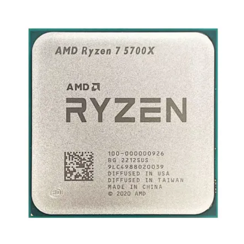 新品未開封品　AMD Ryzen 7 5700X Amazon.co.jp: AMD Ryzen 7 5700X without cooler 3.4 GHz, 8