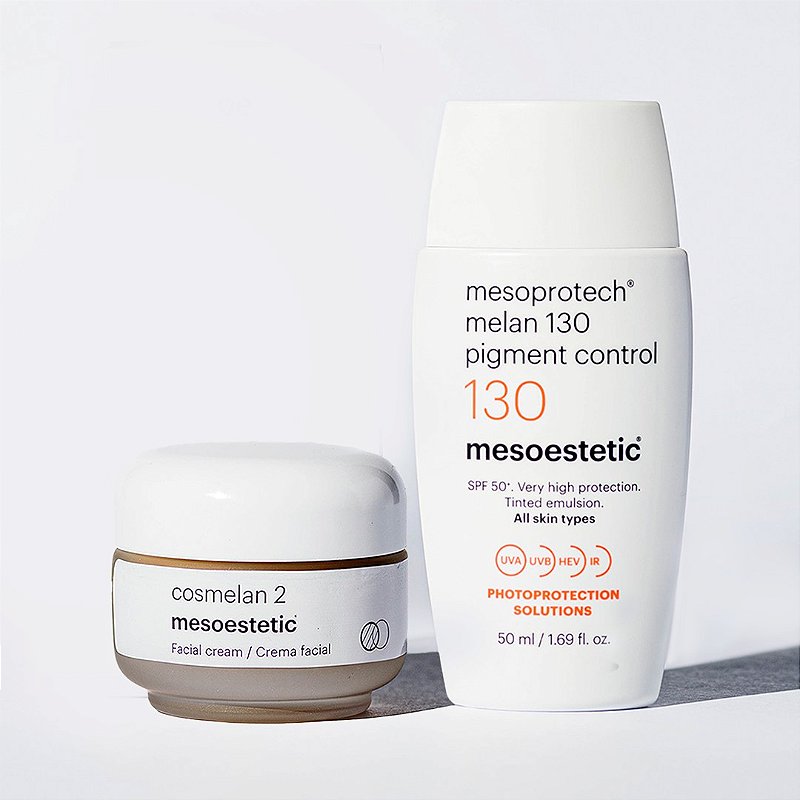 Cosmelan 2 + Protetor Solar FPS 130 Mesoestetic Tratamento de Melasma