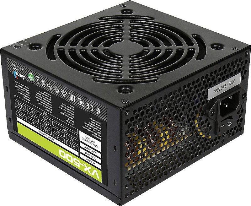 Блок питания aerocool vx plus 500w обзор