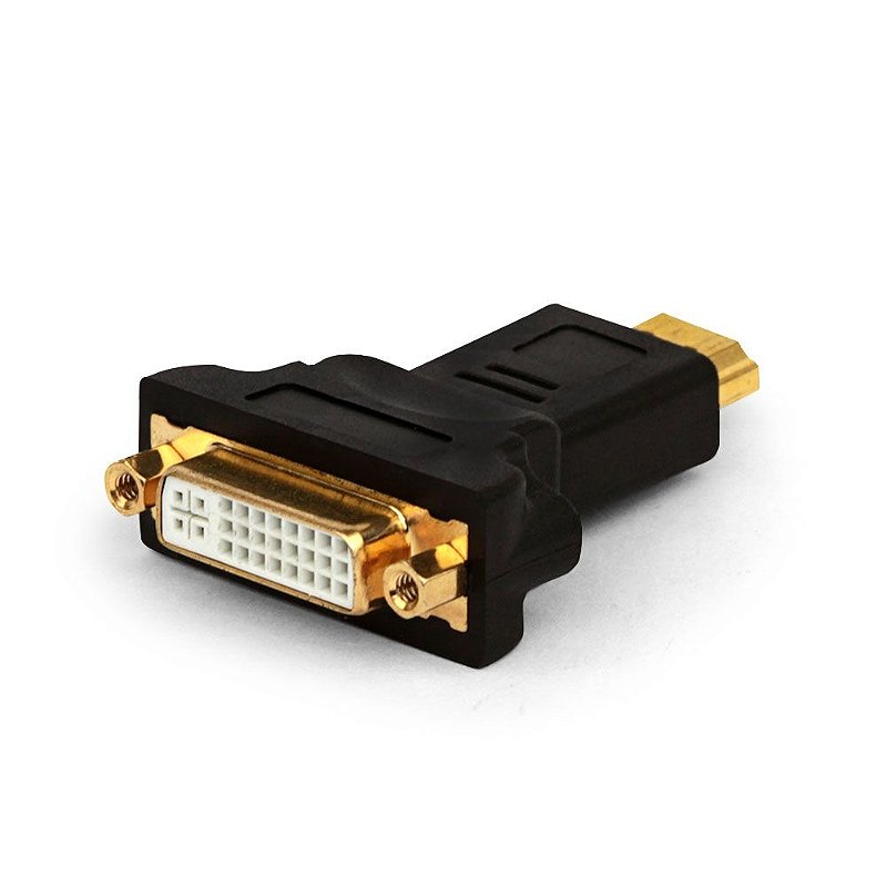 Adaptador DVI para HDMI macho - DVI-D - Ion Cabos