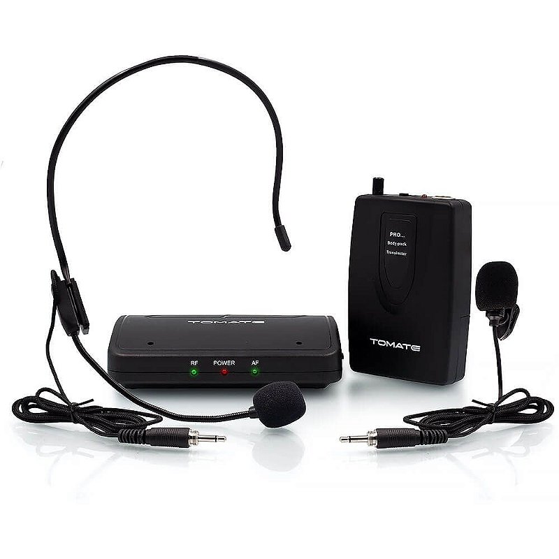 Microfone Profissional Wireless MT-2201 TOMATE - Ion Cabos