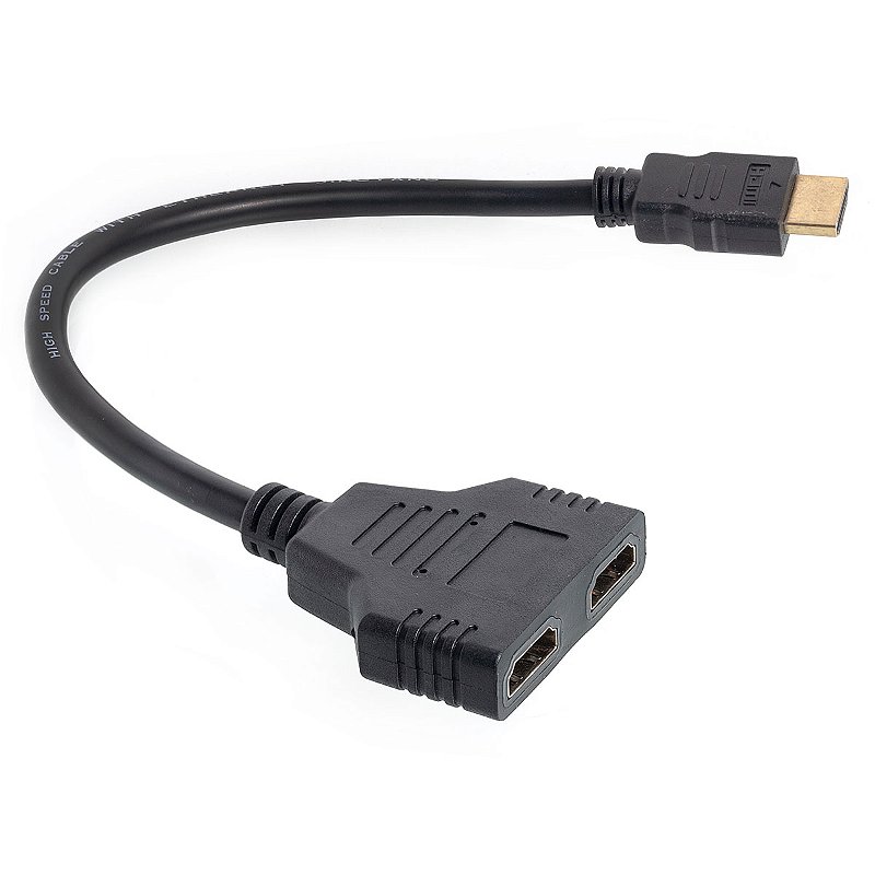 Cabo HDMI Divisor 1 Macho 2 Fêmea - Ion Cabos
