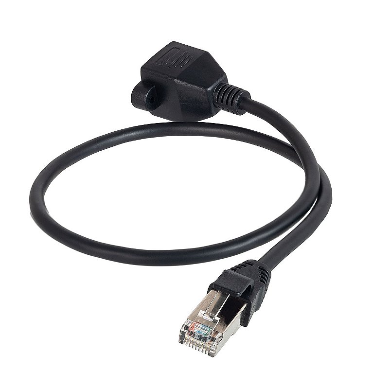 Cabo Extensor Rede RJ45 Painel - 50 cm - Ion Cabos