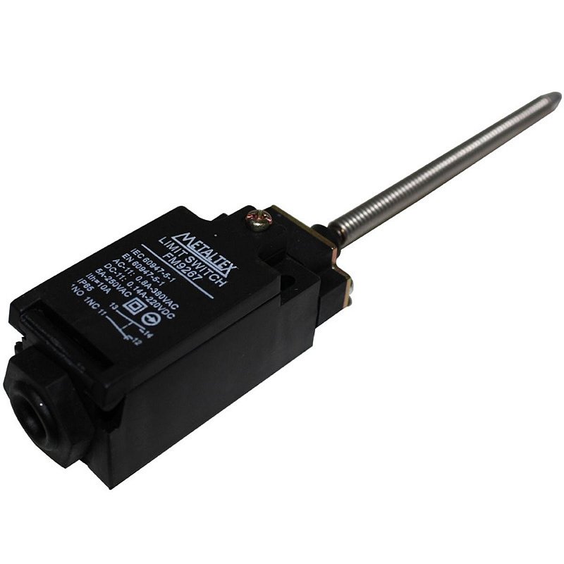 ms.clefです Chave Fim de Curso Metaltex - Fm9267 | Atuador Haste Flexível