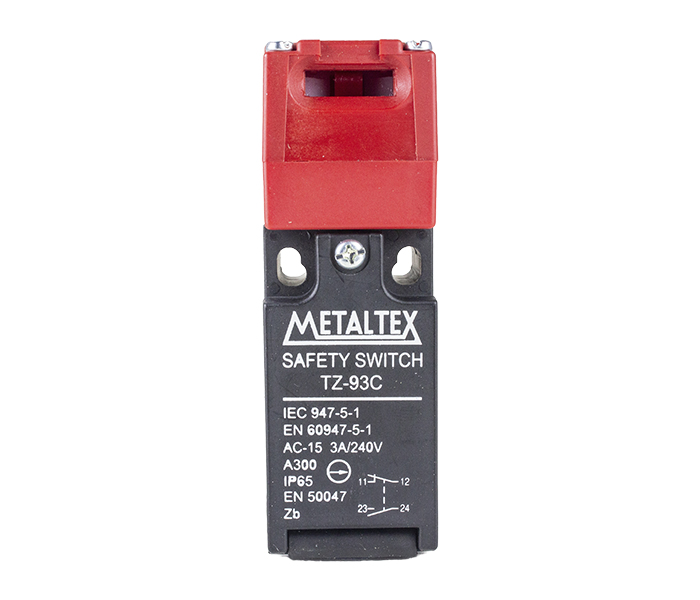 TZ93C-PT | Chave Fim de Curso de Segurança NR-12 | Metaltex - LUZ