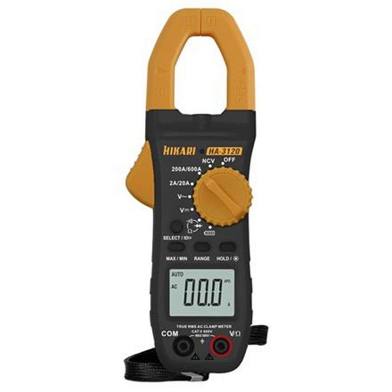 Alicate Hikari Amperímetro Digital HA-3120 - Brama Casa & Construções