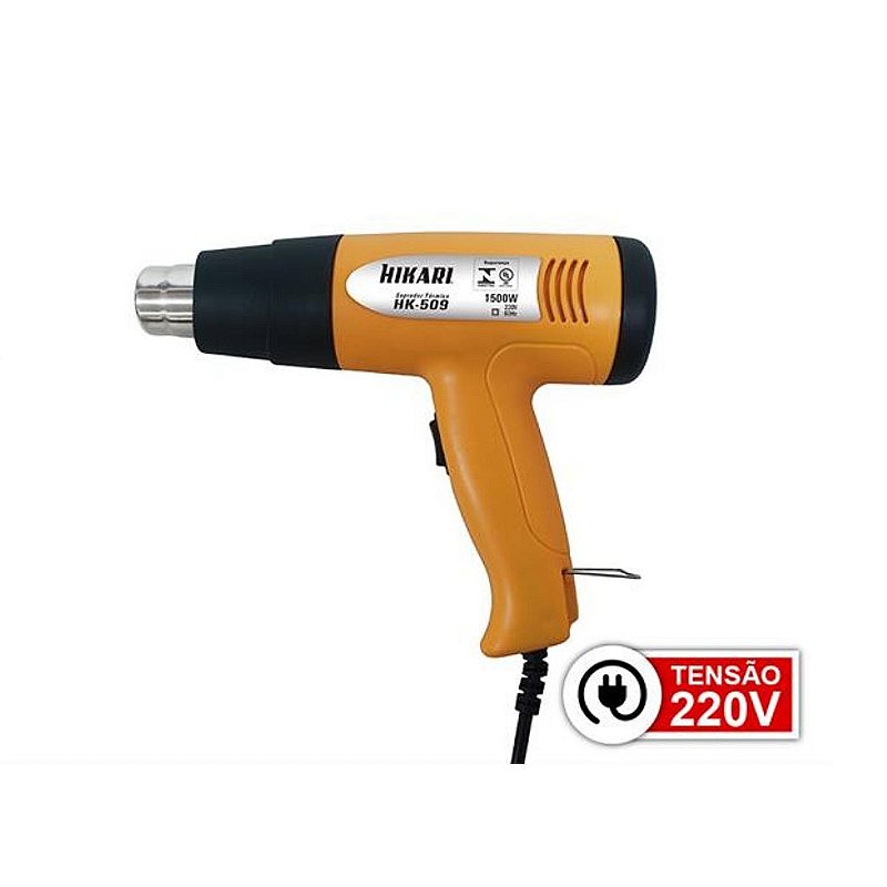 Soprador Térmico 1500W HK-509 127V Hikari - Brama Casa & Construções