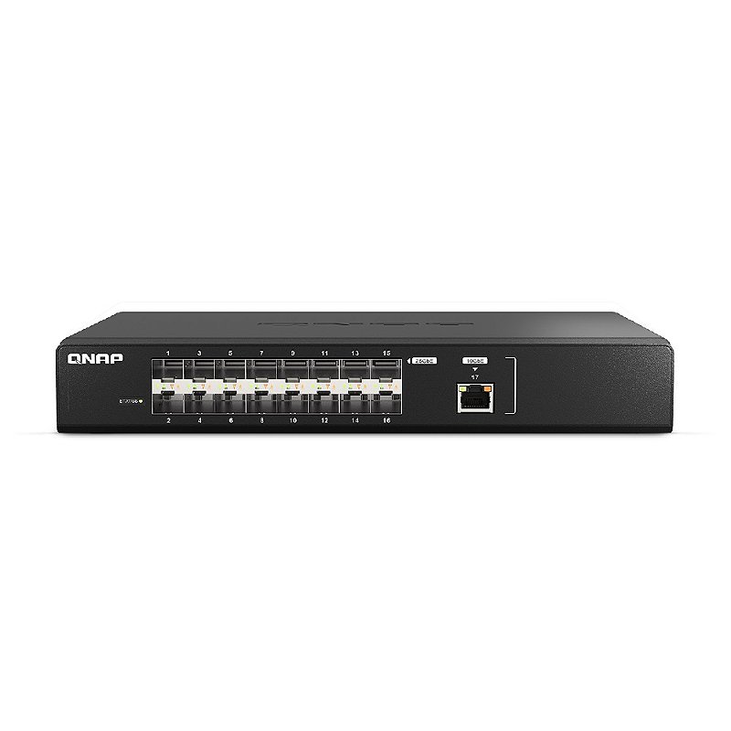 Switch Gerenciável Qnap Qsw-M5216-1T De 16 Portas Fc 25Gbe, 1 Portas 1 ...
