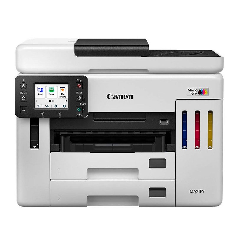Multifuncional Canon Maxify Gx7110 Jato de Tinta Colorida Usb e Wi-fi Bivolt