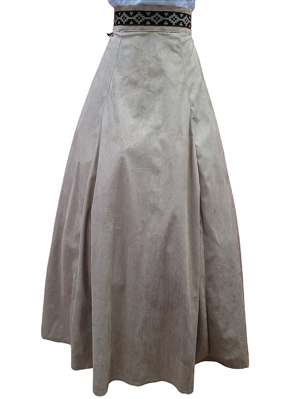 SAIA DE PRENDA EM CAMURÇA Mara Gaúcha