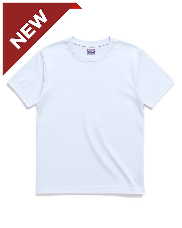 Camiseta clássica branca 100% algodão encorpada e robusta