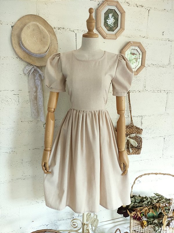 Vestido Lara Bege