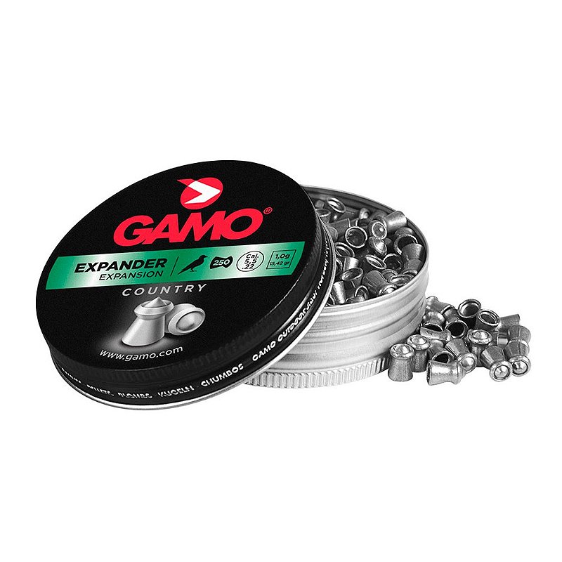 (gamon　unwound) CHUMBINHO GAMO HUNTER EXPANDER COUNTRY 5.5mm C/250 und. - Loja Matero