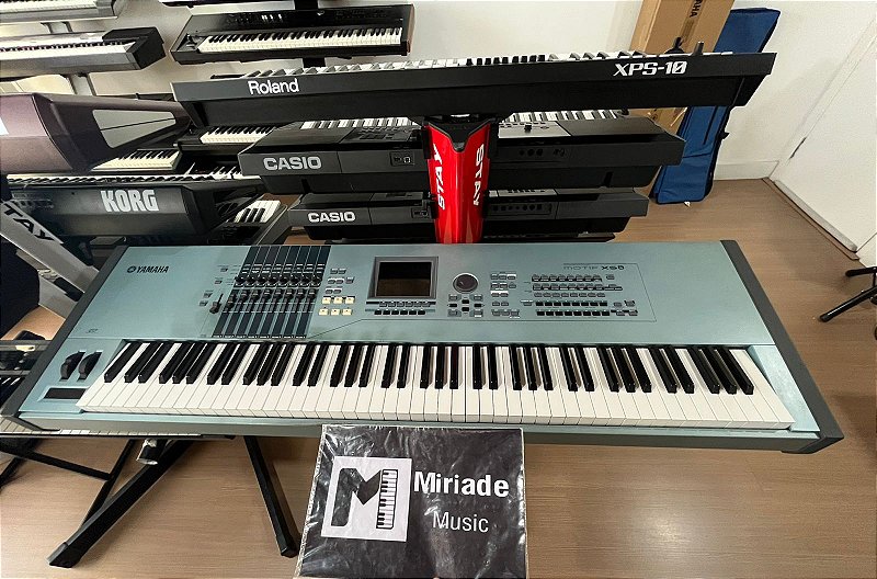 Teclado Workstation Yamaha Motif XS 8 - Produto Usado - Miriade