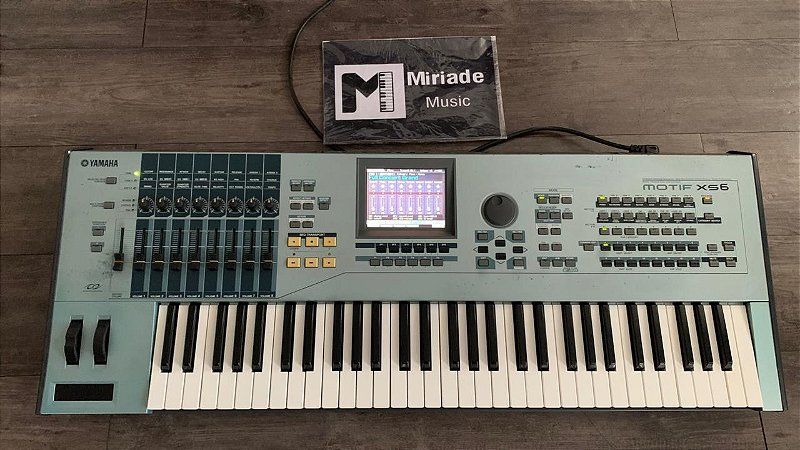 Teclado Workstation Yamaha Motif XS 6 - Produto Usado - Miriade