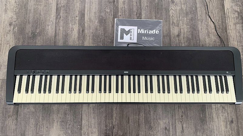 Piano Digital Korg B1 - Produto Seminovo - Miriade Music - Os Piano Digital Korg B1 - Produto Seminovo - Miriade Music - Os