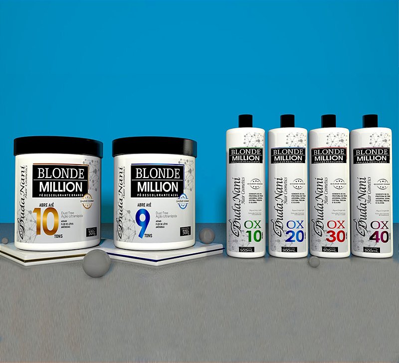 Combo Blond Million - www.dudananioficial.com.br