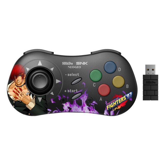 Controle Neo Geo sem fio 8Bitdo Edição Limitada Yori Yagami - Bitzz - Loja  de eletrônicos para o público gamer